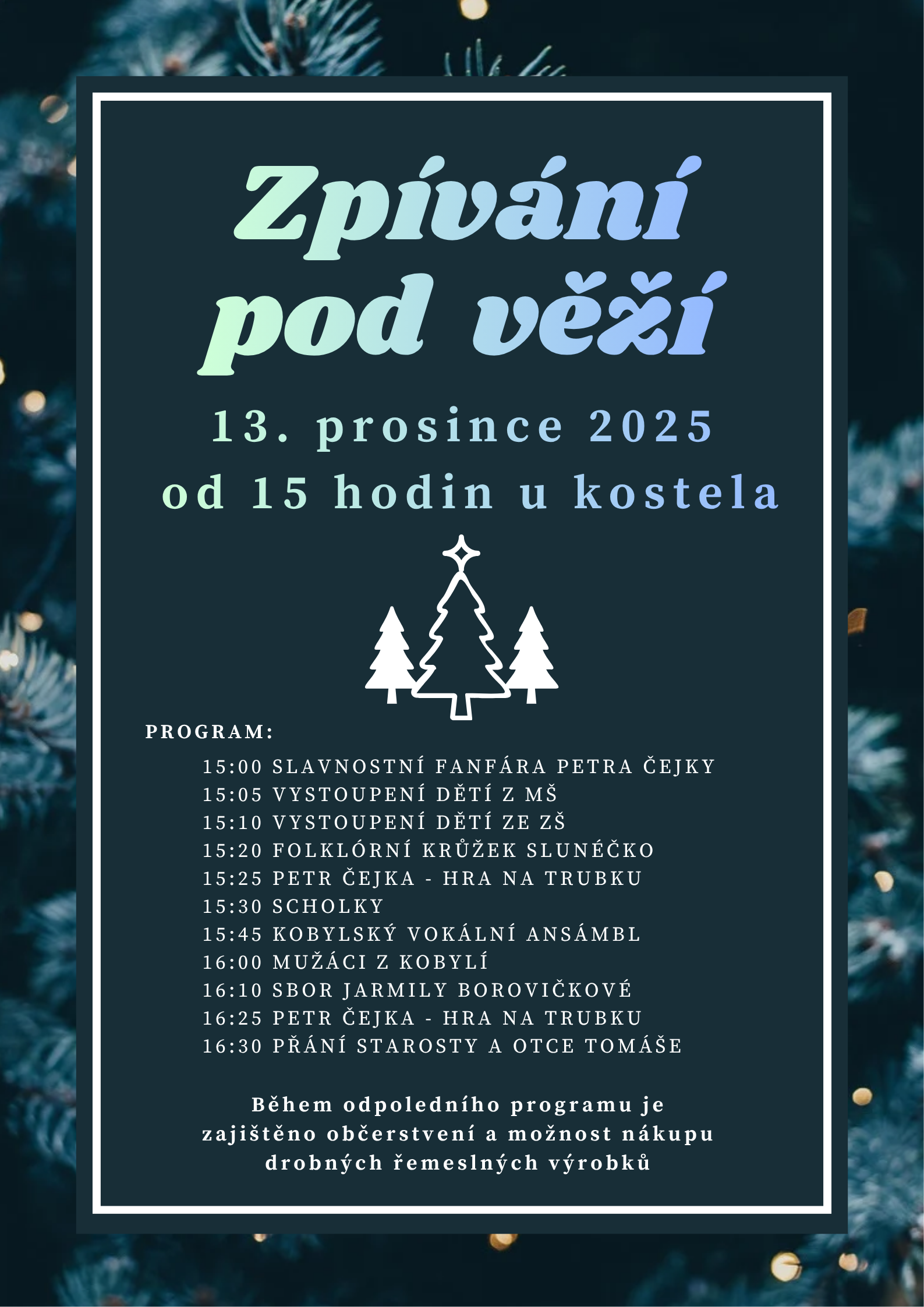 zpívání 2025