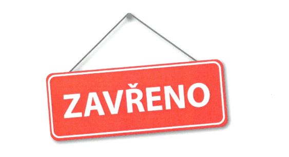 ZAVRENO cedulka